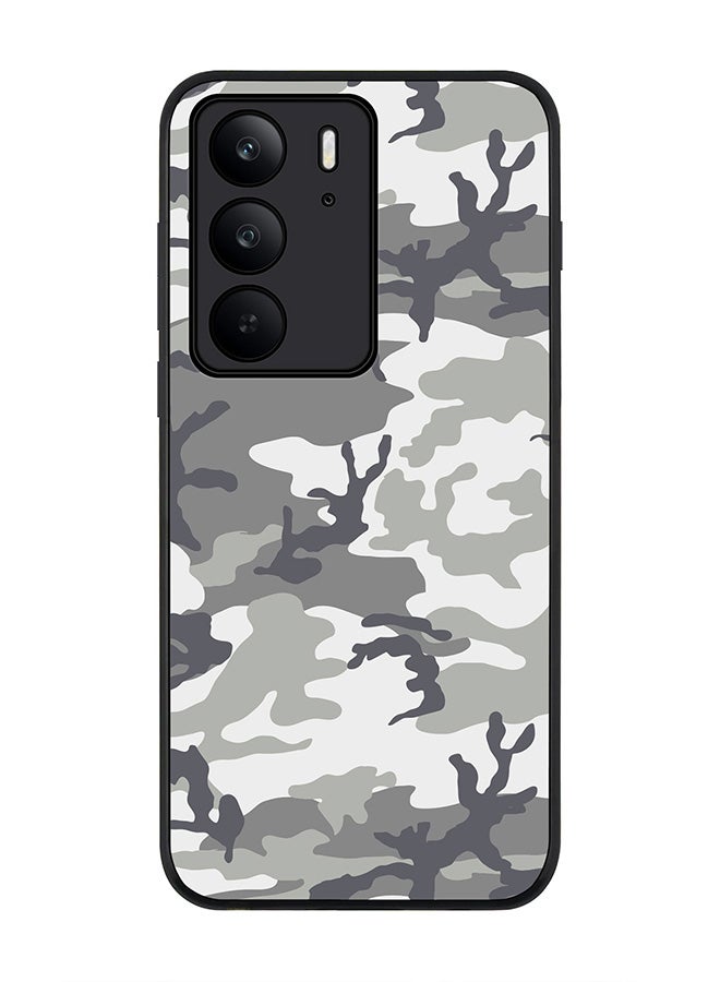 For Realme C75x / C75 4G Case,Slim fit Camera Protection, Shockproof Thin Phone cover  - Artic Camo
